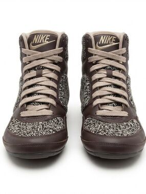 Vintage Nike Greco Supreme Women’s Wrestling Shoes Size 6.5 Brown Gold Retro
